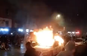 Terror Attack: Police Cars Torched & Locals Riot In Dublin